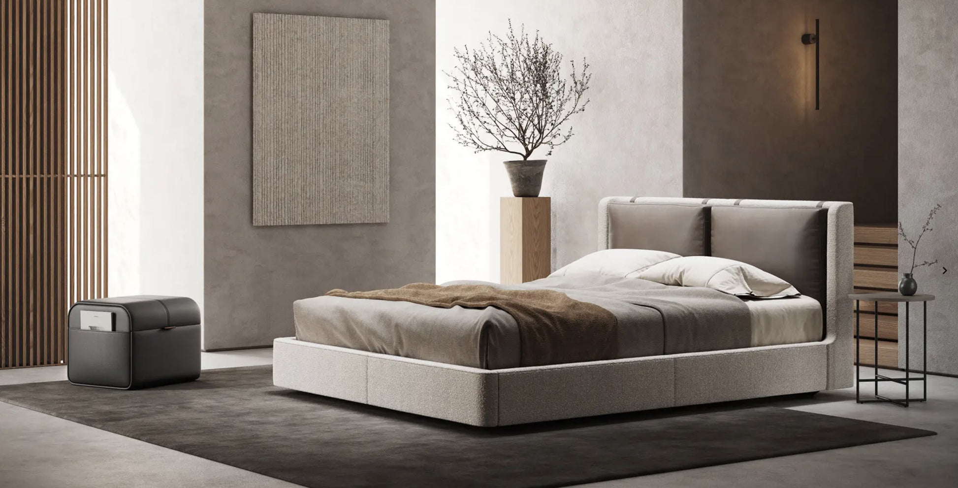 Domkapa Kelsi Bed with Cushions (and with storage)