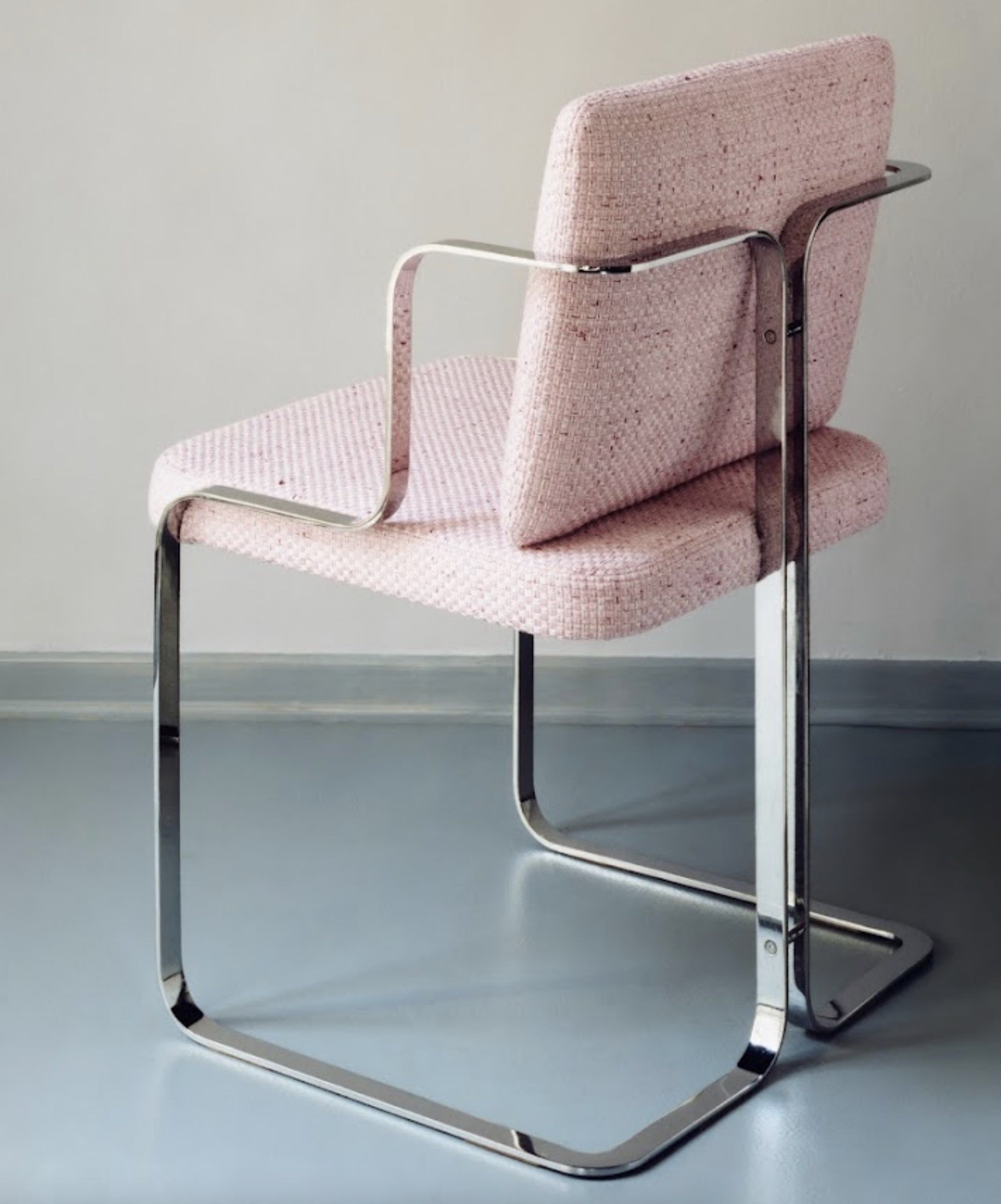 Marta Sala Murena Chair with Half Armrest