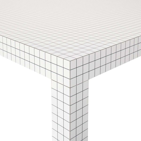 Quaderna Small Table, Super Studio (2022)