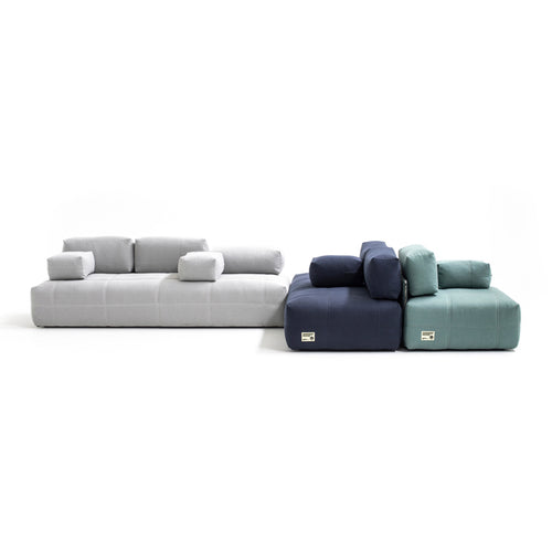 AeroZeppelin Sofa with cushions